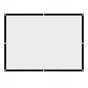 ПОРТАТИВНЫЙ ПРОЕКЦИОННЫЙ ЭКРАН ДЛЯ ПРОЕКТОРА 4:3 203X152CM 100