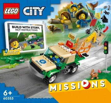 LEGO City 60353 Миссия по спасению диких животных
