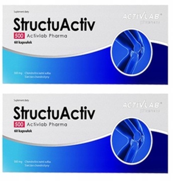 StructuActiv 120 KAPSUŁEK MOCNE STAWY BÓL KOLANA