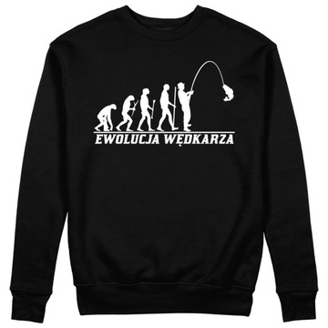 Bluza EWOLUCJA WĘDKARZA na prezent roz. XL