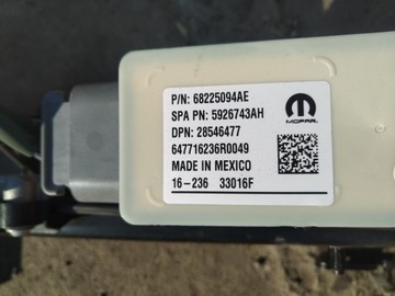 PACIFICA 2016-2020 МОДУЛЬ НАПРАВЛЯЮЩЕЙ ДВЕРИ ЛЕВАЯ ЗАДНЯЯ