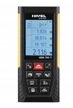 ЛАЗЕРНЫЙ ДАЛЬНОМЕР (зеленый) NIVEL SYSTEM HDM-70G