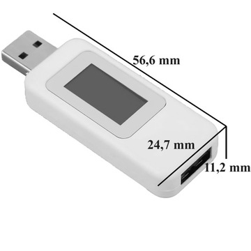 МЕТР ВОЛЬТМЕТР USB-АМПЕРМЕТР ТЕСТЕР НАПРЯЖЕНИЯ