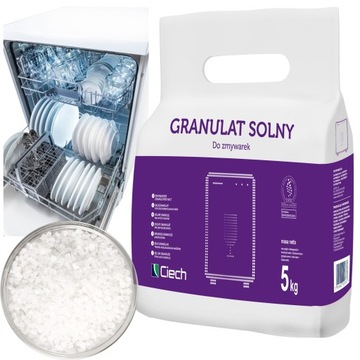 SÓL DO ZMYWARKI GRANULAT SOLNY CIECH. WOREK 5KG GRUBOZIARNISTA CIECH