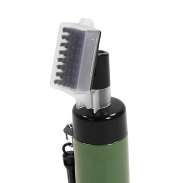 Зеленая щетка для чистки клюшек Golf Club Groove