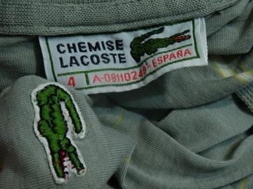 II POLO LACOSTE T SHIRT L M KHAKI