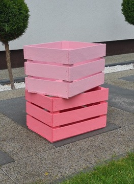 Декоративная деревянная коробка цвета 40x30x25