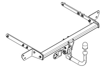 AUTOMAT ZAŘÍZENÍ(HÁK) HOLOWNICZY+MODUL13PIN7P FORD MONDEO MK5 V 2014-24 SEDAN+KOMBI