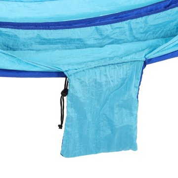 Портативный, прочный, несущий двойной гамак для кемпинга на заднем дворе.