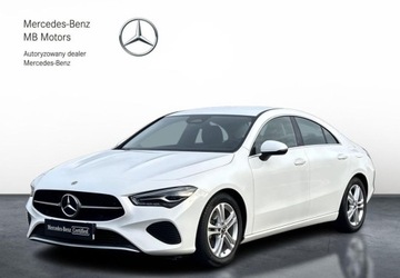 Mercedes CLA C118/X118 Coupe Facelifting 1.3 200 163KM 2024 Mercedes-Benz CLA Salon PL Od Dealera Kamera Android Podgrzewane fotele MB