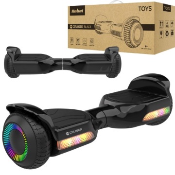 Elektrická skateboardová deska Hoverboard 6,5" Led Rebel pro dospělé děti