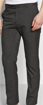 Spodnie męski garniturowe pas 88cm UK34/EUR44