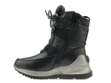 BUTY ZIMOWE DZIEWCZĘCE OCIEPLANE ŚNIEGOWCE R.33