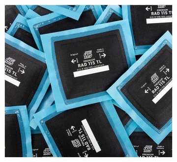 Wkład radialny Łatki do opon 75x90mm TipTop 20szt