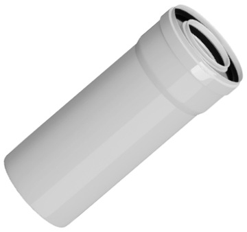 Rura prosta koncentryczna 80/125 PP-AL RICOM 50 cm