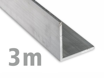 Kątownik aluminiowy 60x40x2 - 3m