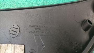 KIA VENGA FACELIFT 2015R+ LIŠTA NÁRAZNÍKU PRAVÝ PŘEDNÍ K81/090S