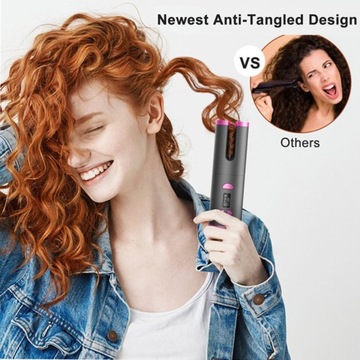 АВТОМАТИЧЕСКАЯ ВРАЩАЮЩАЯСЯ ЖК-ЗАВИВКА ДЛЯ ВОЛОС