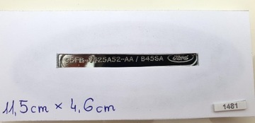 FORD MONDEO MK3 ZNAK LOGO ZADNÍ ZNAKY ORIGINÁLNÍ