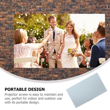 Экран для уличного проектора Экран для проектора