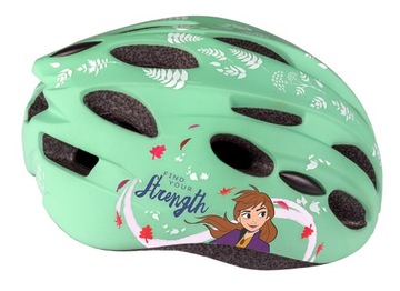 ВЕЛОСИПЕДНЫЙ ШЛЕМ FROZEN 2 ИЗ МОЛДОВОГО ПОЛИКАРБОНАТА 52-56 см