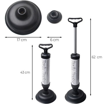 Резиновый вантуз для раковины и унитаза, резиновое всасывающее устройство