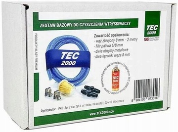 TEC2000 ZESTAW BAZOWY DO CZYSZCZENIA WTRYSKIWACZY