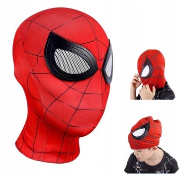 MASKA SPIDER-MAN DLA DZIECI PRZEBRANIE COSPLAY