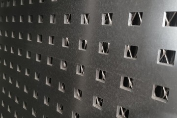 ЛИСТ ПЕРФОРИРОВАННЫЙ 1000х1000 ОЦИНКОВАННЫЙ 1 мм Qg 10-30