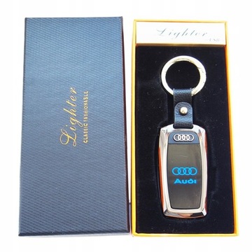 Элегантная светодиодная зажигалка AUDI KEYRING