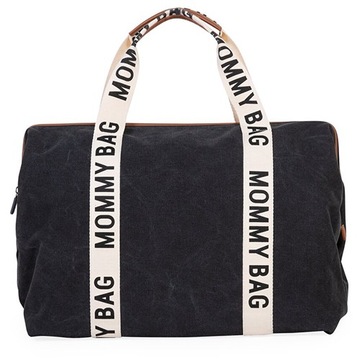 CHILDHOME TORBA MOMMY BAG SIGNATURE CZARNA