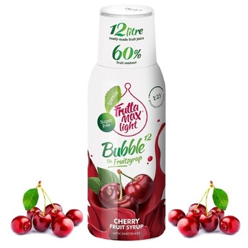 Syrop do Soda Stream WIŚNIA LIGHT 500 ml na 12 l