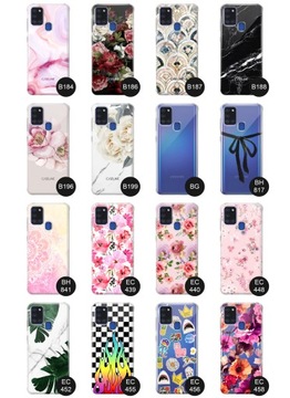 Толстый хрустальный чехол для Samsung Galaxy A21s + стекло 9H