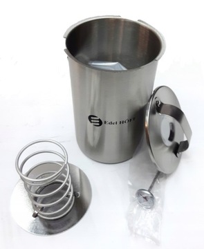 Ветчинница, кастрюля для приготовления ветчины, 1,5л, термометр