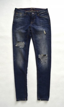 ZARA spodnie damskie jeans dziury 36/S