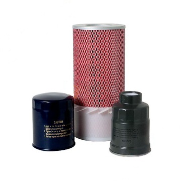 FILTR PALIVA OLEJ VZDUCHU KPL PAJERO I L300 2.5