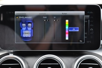 Mercedes Klasa C W205 Kabriolet Facelifting 1.5 200 184KM 2018 Mercedes-Benz Klasa C 200 4-Matic 9G-TRONIC Krajowy Bezwypadkowy, zdjęcie 38