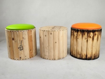 Skrzynia drewniana, kufer, schowek 75x58x44 LOFT