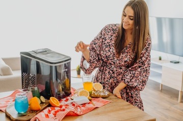 ДОМАШНЯЯ МАШИНА ДЛЯ ЛЬДА КУБИЧНАЯ МАШИНА 12 кг ЭКСПРЕСС ЛЬД ДЛЯ НАПИТКОВ