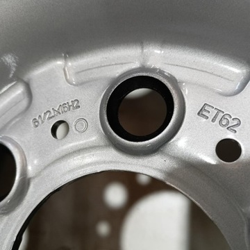 4× DISK OCELOVÝ MERCEDES-BENZ OE SPRINTER CRAFTER 6.5" X 16" 6X130 ET 62