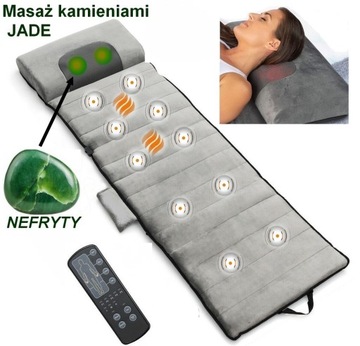 Mata masująca Nefrytowa Materac masujący wibracyjny Jade Do masażu Shiatsu