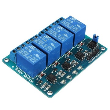 w-5V 4-канальный модуль релейного управления с оптопарой для управления умным домом
