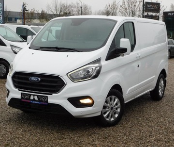 Ford Transit Custom I 2021 Ford Custom 2.0 TDCI-130 EcoBlue HYBRID! LIMITED Bogata Wersja Serwis! 2021