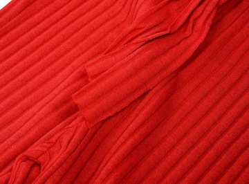 ШИРОКИЕ ТРИКОТАЖНЫЕ БРЮКИ КРАСНЫЕ 6 H700B