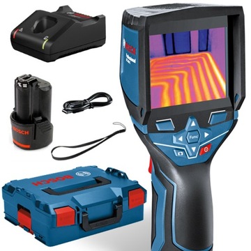 BOSCH KAMERA TERMOWIZYJNA GTC 400 C + L-BOXX + AKU