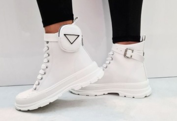 НОВЫЕ БЕЛЫЕ БОТИНКИ КРОССОВКИ КРОССОВКИ 39