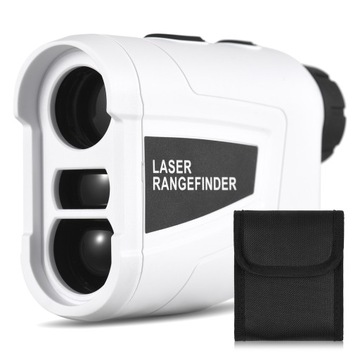 DALMIERZ 1000M DALMIERZ GOLFOWY O NACHYLENIU +90° 6X CYFROWY TELESKOP-biały