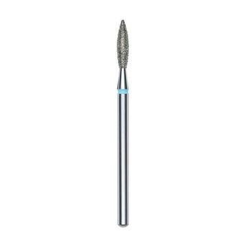 STALEKS Frez diamentowy płomyk niebieski 2.3x10mm