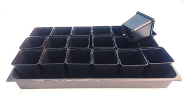 Поднос детский, транспортировочный для сада 56x32x6 1/4 WTR 10шт.