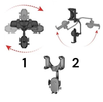 ДЕРЖАТЕЛЬ ТЕЛЕФОНА ДЛЯ ЗЕРКАЛА ЗАДНЕГО ВИДА АВТОМОБИЛЯ